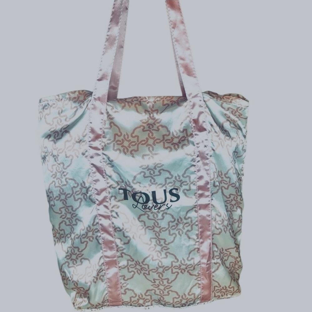 Tous Reusable Satin Shopping Bag
